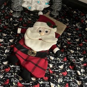 🌲🎄2 FOR $20 or 3 FOR $15 or 5 FOR $25🌲🎄 NWOT Lined & Quilted Santa Stockings
